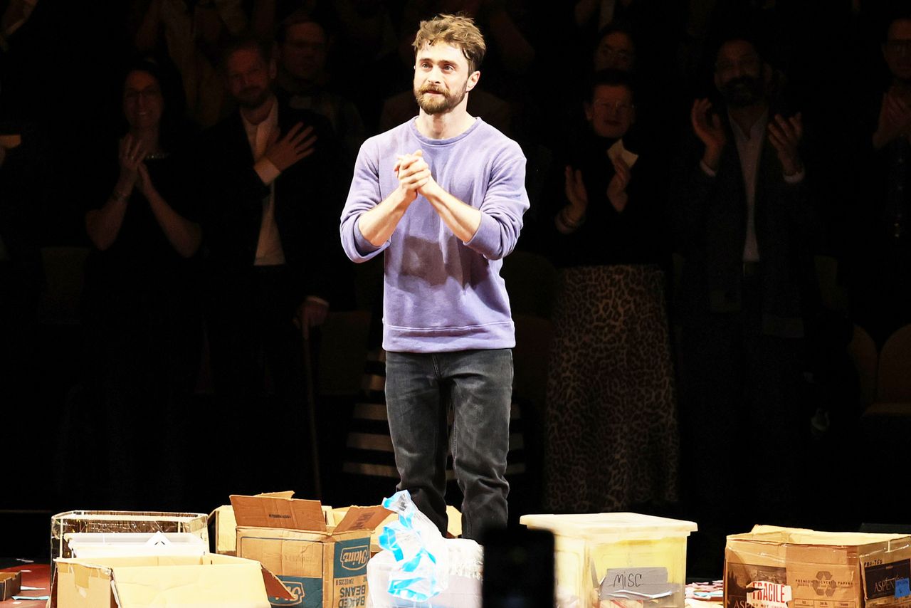 Daniel Radcliffe in 'Every Brilliant Thing' on BroadwayCredit: Theo Wargo/Getty