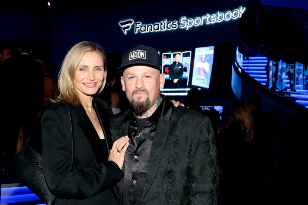 ATLANTIC CITY, NEW JERSEY - SEPTEMBER 13: (L-R) Cameron Diaz and Benji Madden attend the Michael Rubin REFORM Alliance Casino Night Event on September 13, 2025 in Atlantic City, New Jersey. (Photo by Dimitrios Kambouris/Getty Images for REFORM Alliance)
