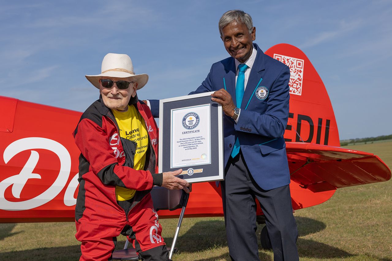 Harry HeasmanCredit: Guinness World Records/Robert Cole