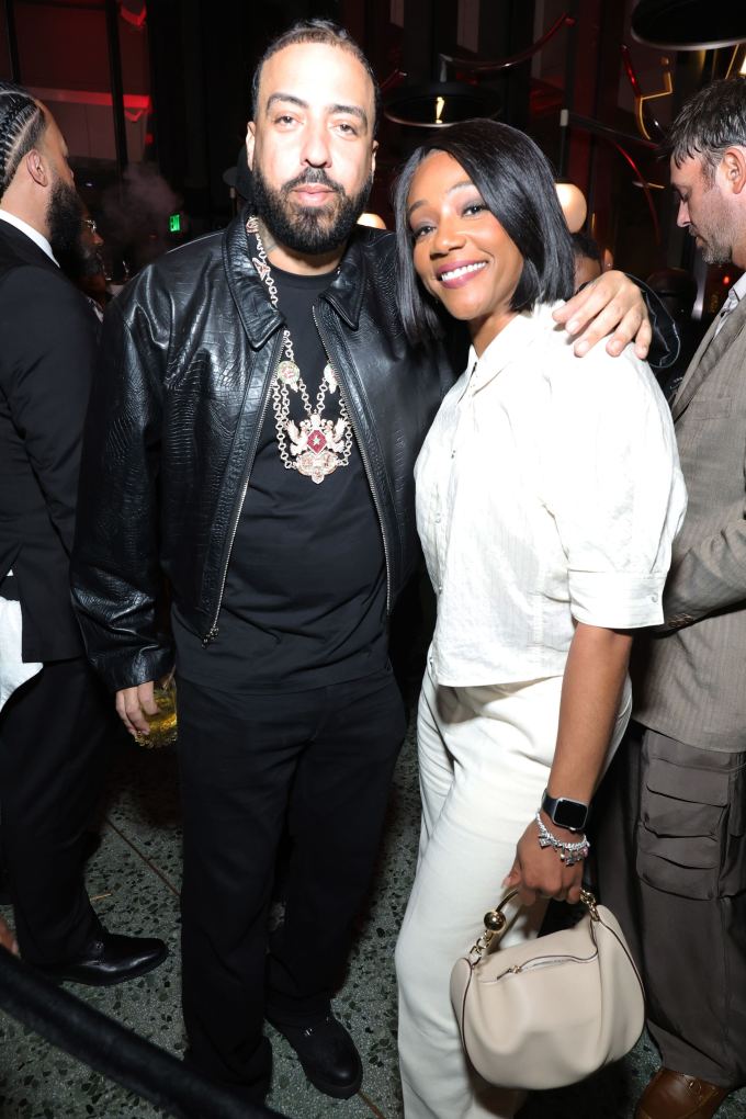 Tiffany Haddish and French Montana