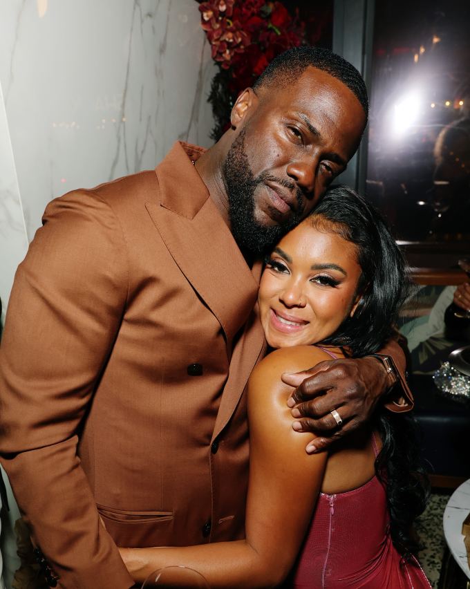 Kevin Hart and Eniko Hart