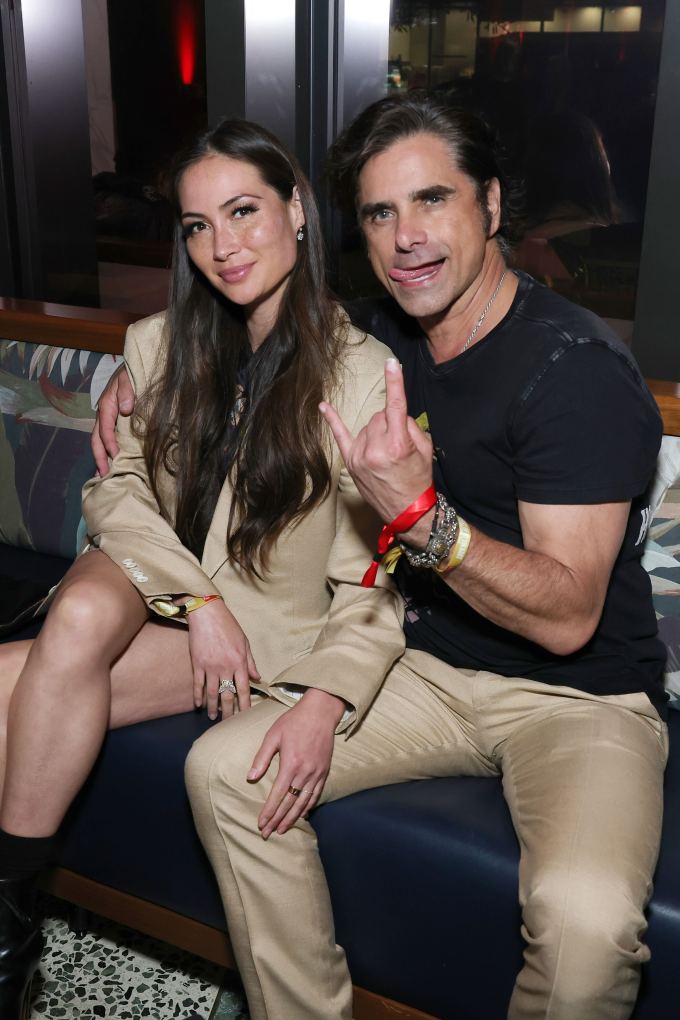 Caitlin McHugh and John Stamos