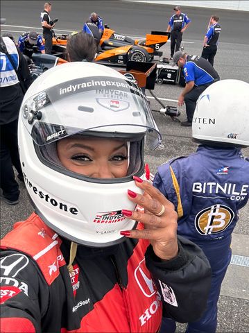 Janine Rubenstein at Indy 500 Janine Rubenstein at Indy 500Credit: Janine Rubenstein