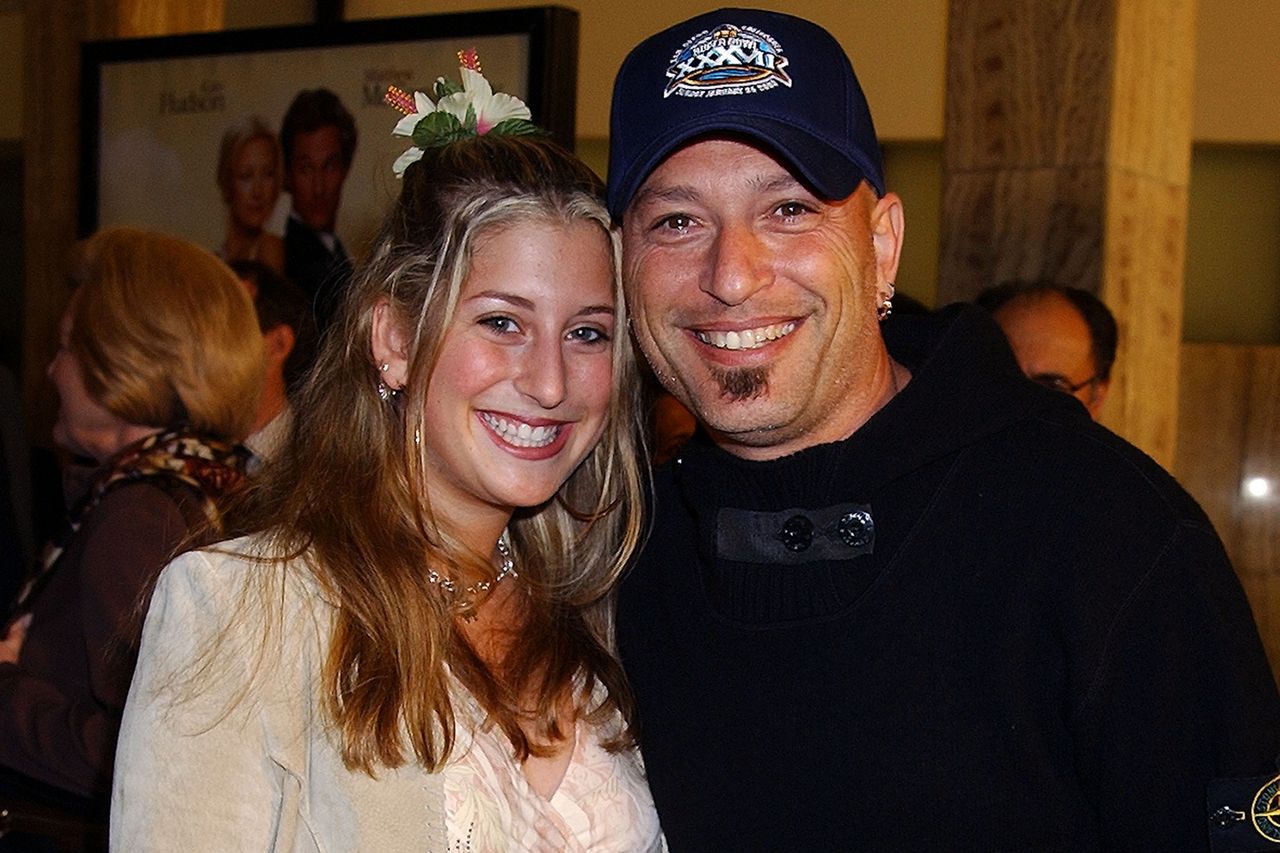 Jackelyn Shultz with dad Howie Mandel in 2003Credit: Gregg DeGuire/WireImage