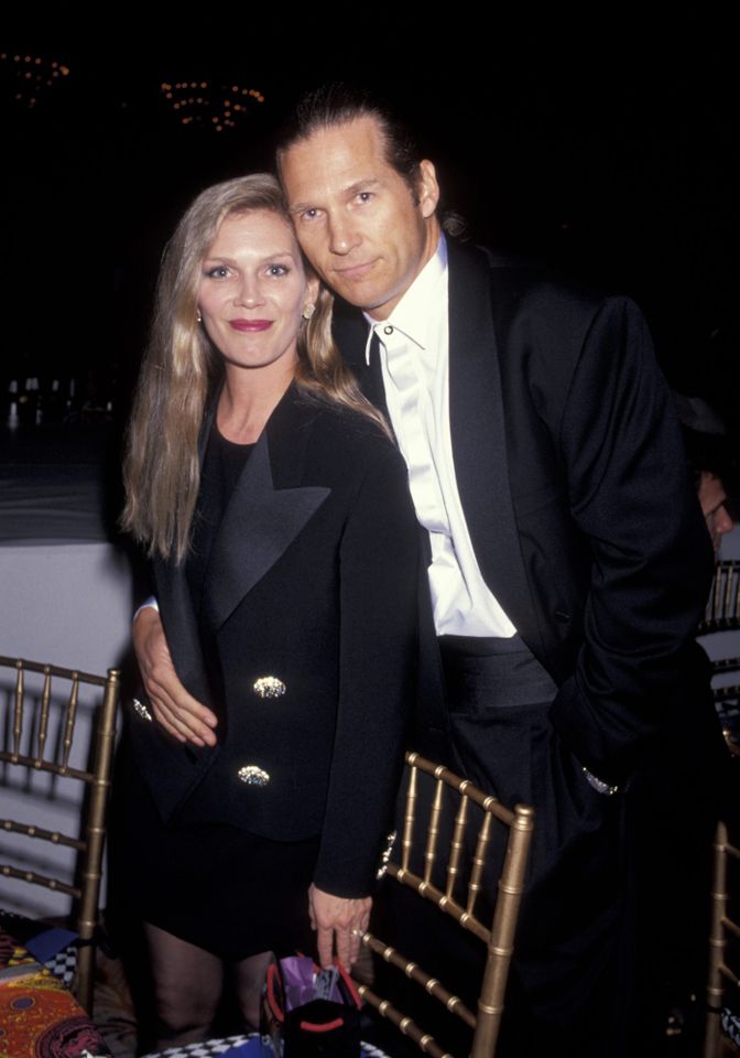 Susan Bridges and Jeff Bridges attend the fifth annual California Fashion Industry Friends of AIDS Project Los Angeles Benefit in 1991Credit: Getty