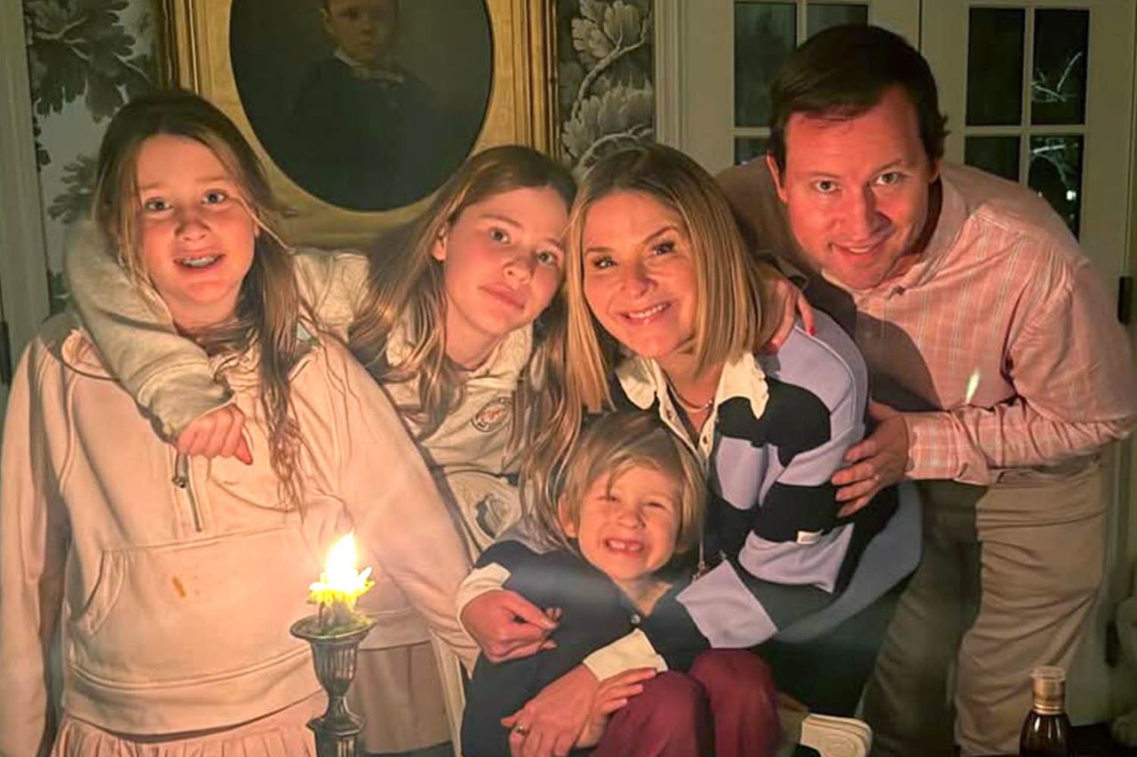 Jenna Bush Hager Shares Family Snap With Her Three Children as She Rounds Out 'Sagittarius Celebrations' Jenna Bush Hager and Henry Hager with kids Mila, Poppy and Hal.Credit: Jenna Bush Hager/instagram