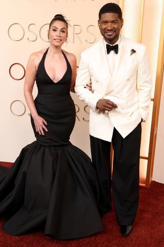 Jennifer Goicoechea and UsherCredit: Frazer Harrison/WireImage