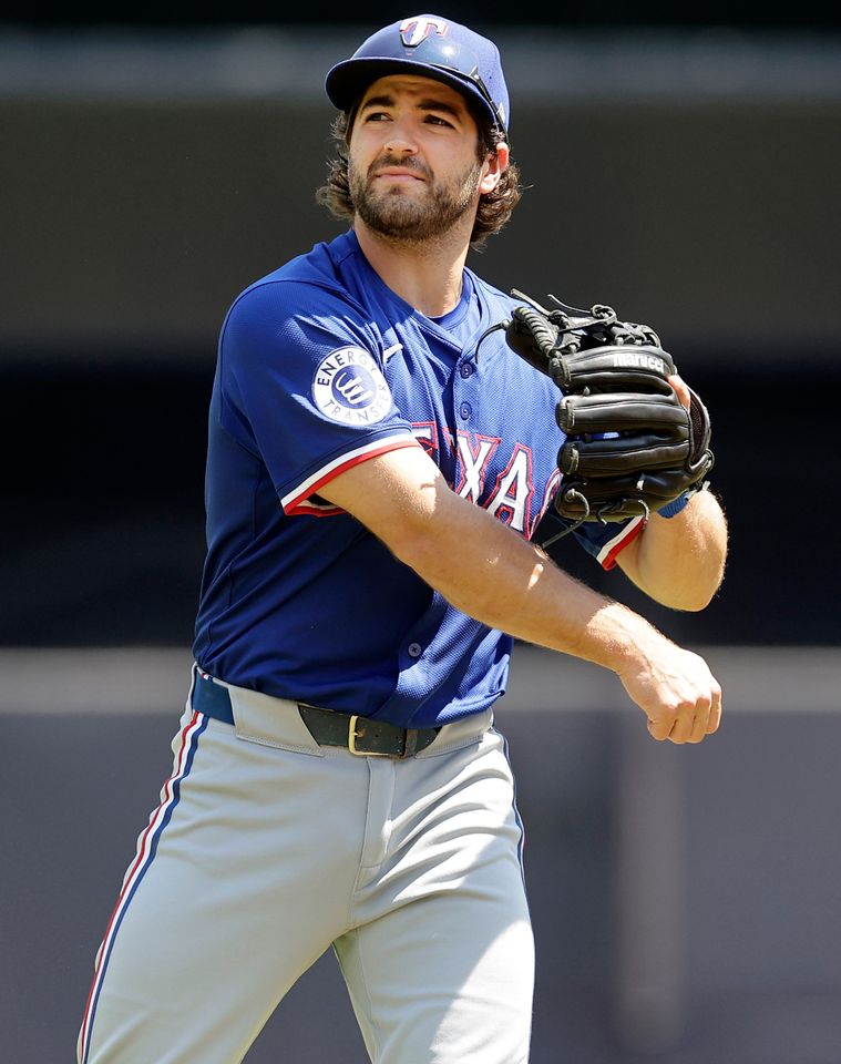 Josh Smith warms up before a game against the New York Yankees at Yankee Stadium on August 10, 2024Credit: Jim McIsaac/Getty