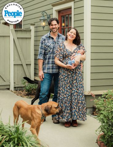 Joy Wilson and her family.Credit: Amanda Pomilla Photography