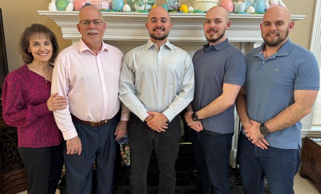 Christian Simon and his family.Credit: Courtesy of Christian Simon