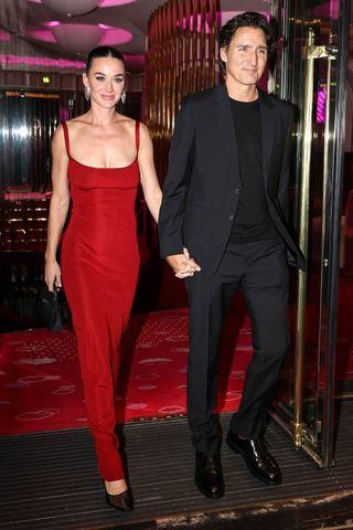 Katy Perry and Justin Trudeau in October 2025.Credit: Aissaoui Nacer / BACKGRID