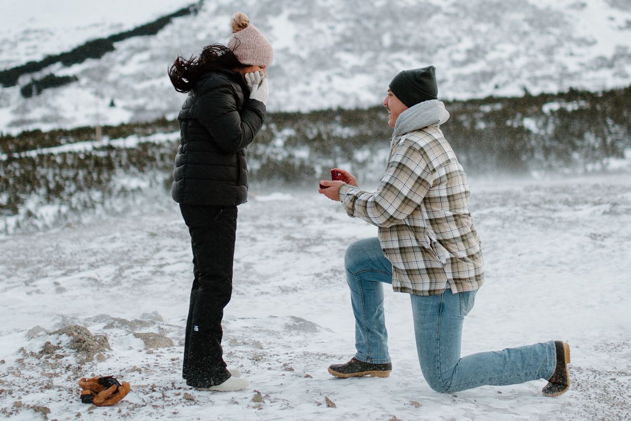 Zoe and Keaton Piermatteo's engagementCredit: Courtesy of Zoe Piermatteo