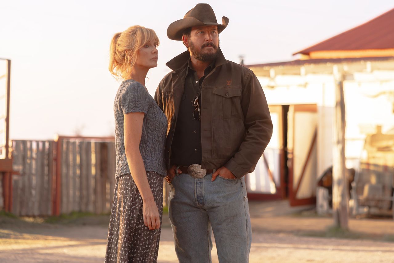 Kelly Reilly as Beth Dutton and Cole Hauser as Rip Wheeler in 'Dutton Ranch'Credit: Emerson Miller/Paramount+