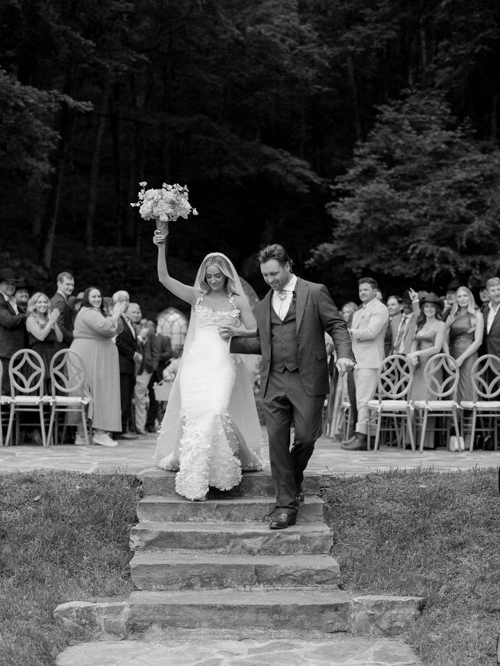 Lainey Wilson Wears a Dress for the ‘First Time’ to Walk Down the Aisle at Wedding with Devlin ‘Duck’ HodgesCredit: Corbin Gurkin