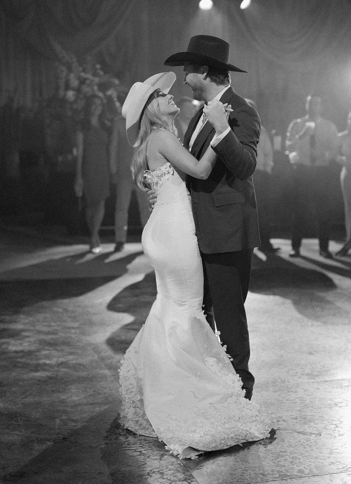 Lainey Wilson Wears a Dress for the ‘First Time’ to Walk Down the Aisle at Wedding with Devlin ‘Duck’ HodgesCredit: Corbin Gurkin