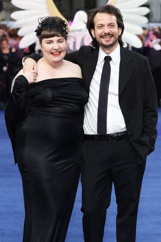 Lena Dunham and Luis Felber on September 20, 2022 in London, England.Credit: Mike Marsland/WireImage