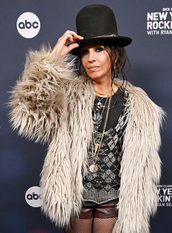 Linda Perry for 'Dick Clark's New Year's Rockin' Eve with Ryan Seacrest 2026'Credit: Gilbert Flores/Penske Media via Getty