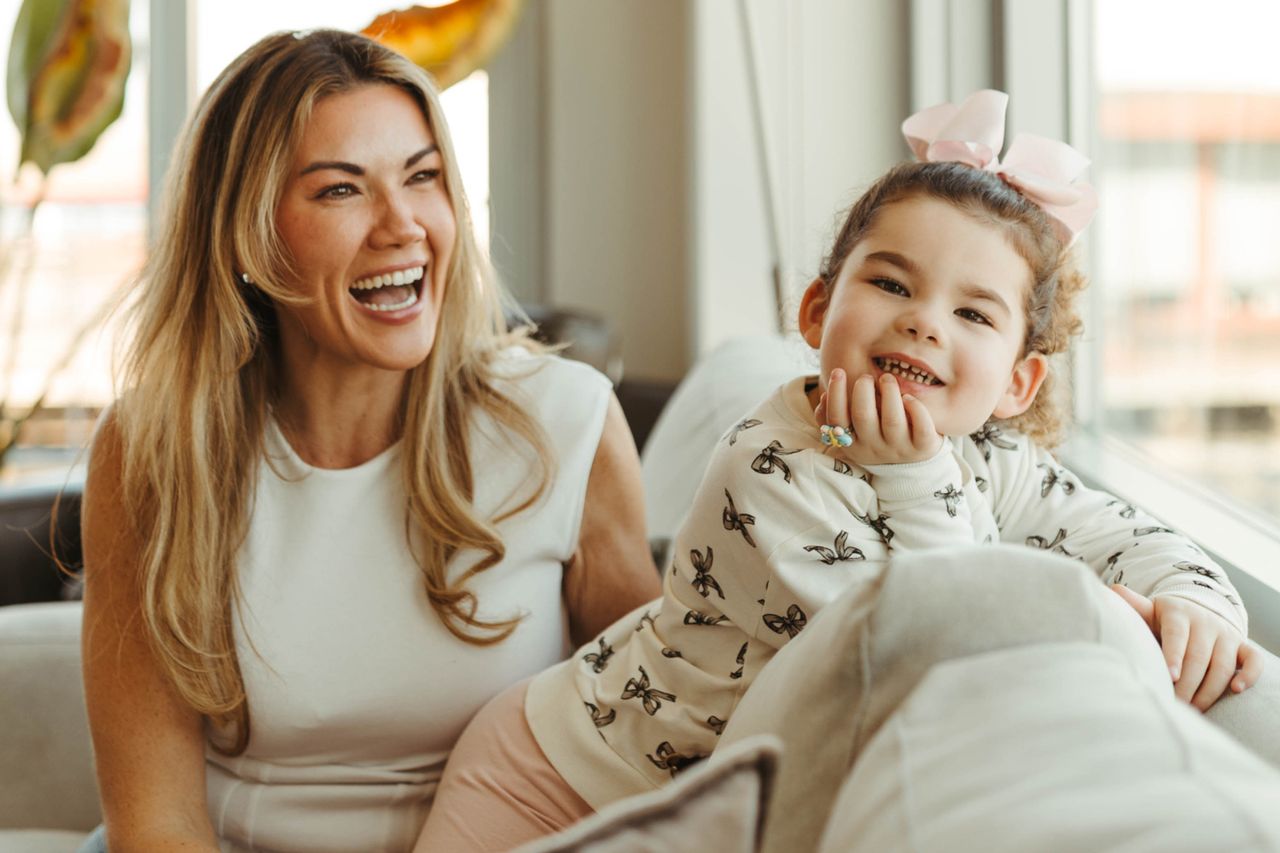 Melissa Ferrara and her daughter MadelinaCredit: Gillian Lee