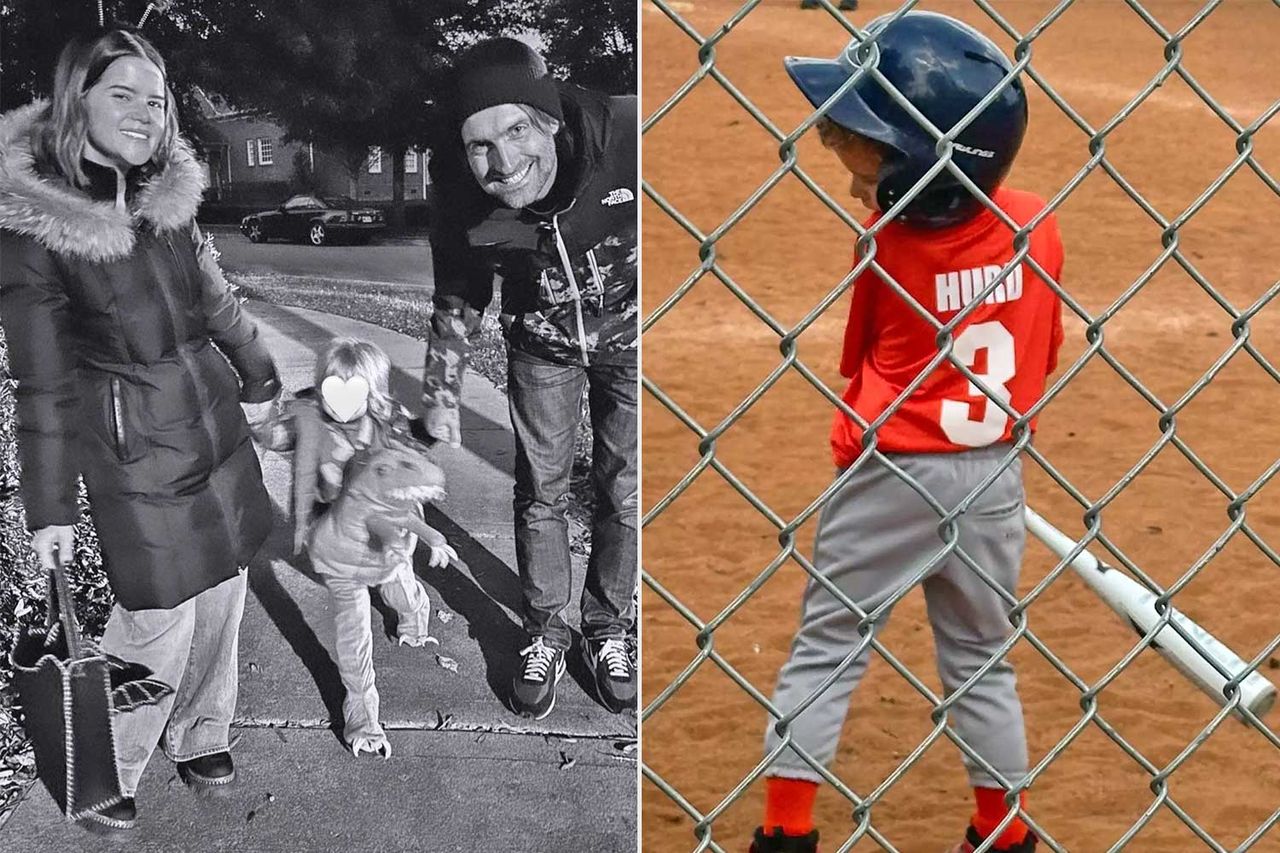Maren Morris son Hayes Hayes with his parents, Maren Morris and Ryan Hurd; Hayes playing baseballCredit: Maren Morris/Instagram (2)
