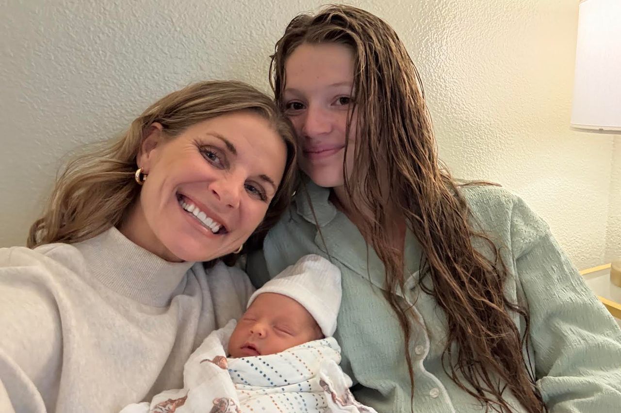 Marilee Barker and her daughter Brynlee Allen and grandson FordCredit: Brynlee Allen