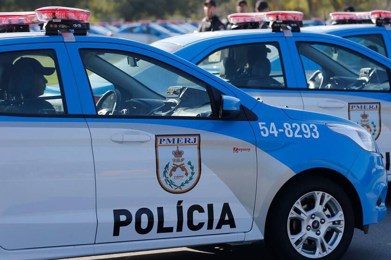Stock photo of military police cars in Rio de Janeiro, Brazil.Credit: Alamy