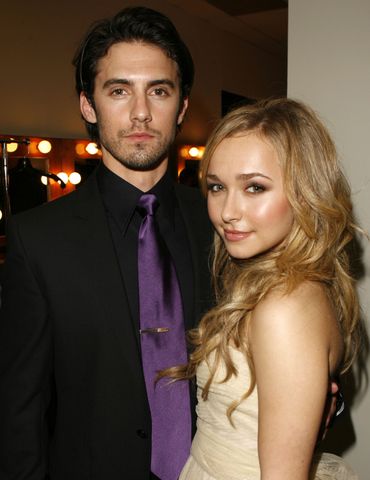 Milo Ventimiglia and Hayden Panettiere at the 6th Annual GM Ten in 2007Credit: Jeff Vespa/WireImage