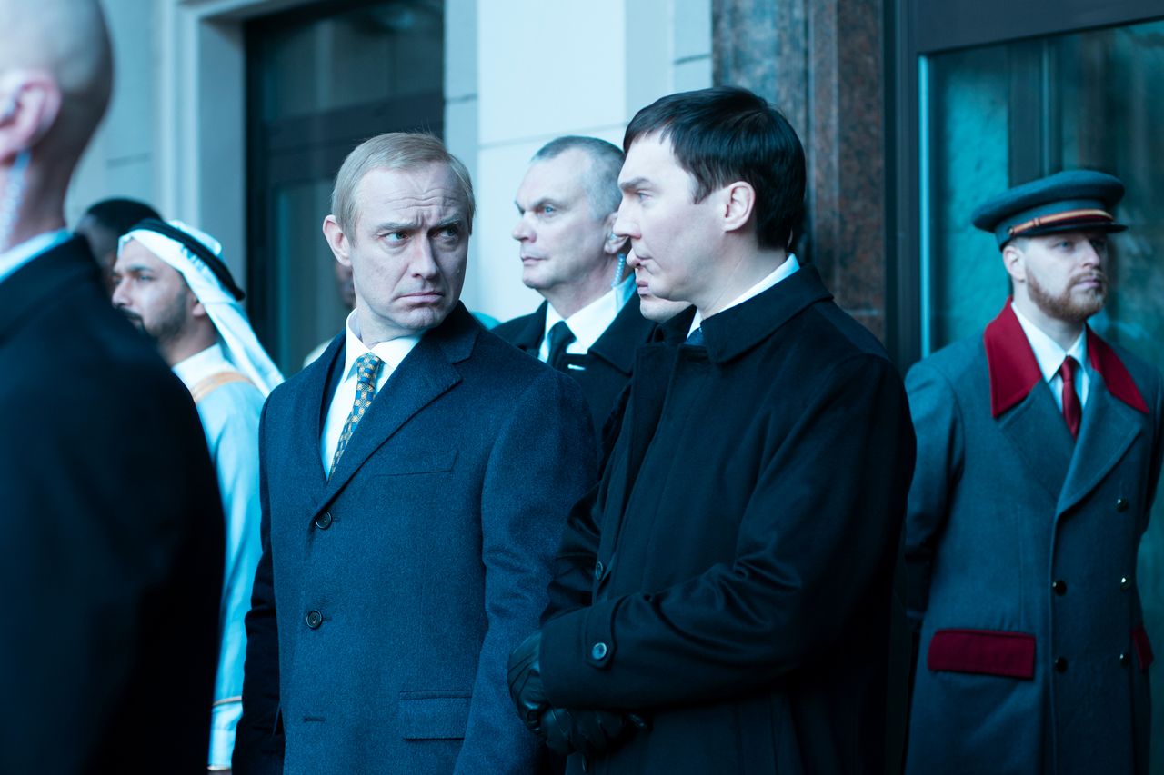 Jude Law and Paul Dano in The Wizard of the KremlinCredit: Courtesy of Vertical