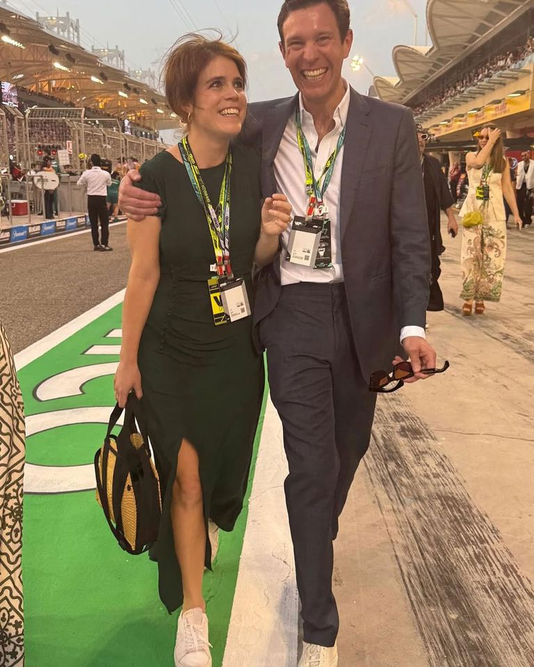 Princess Eugenie and Jack BrooksbankCredit: Princess Eugenie/Instagram