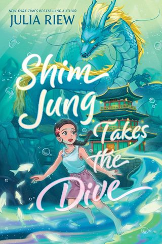 Julia Riew's new book 'Shim Jung Takes the Dive'Credit: harper collins