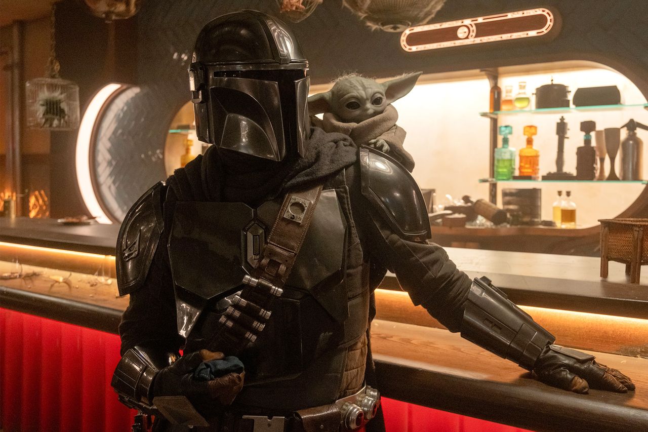 Pedro Pascal as the Mandalorian in 'The Mandalorian and Grogu'Credit: Nicola Goode/Lucasfilm