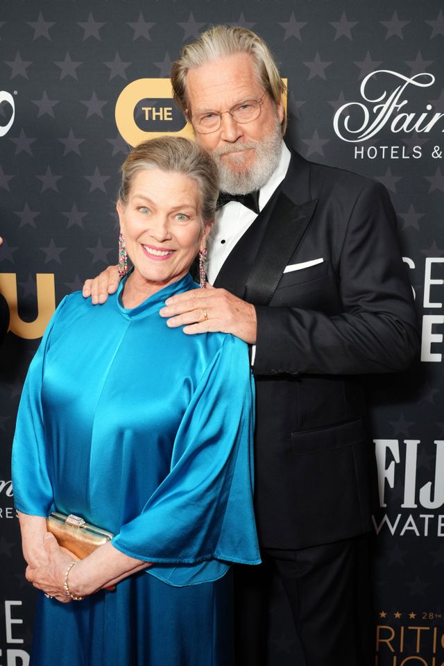 Susan Bridges and Jeff Bridges attend the 28th annual Critics' Choice Awards at Fairmont Century Plaza in L.A. on Jan. 15, 2023Credit: Kevin Mazur/Getty