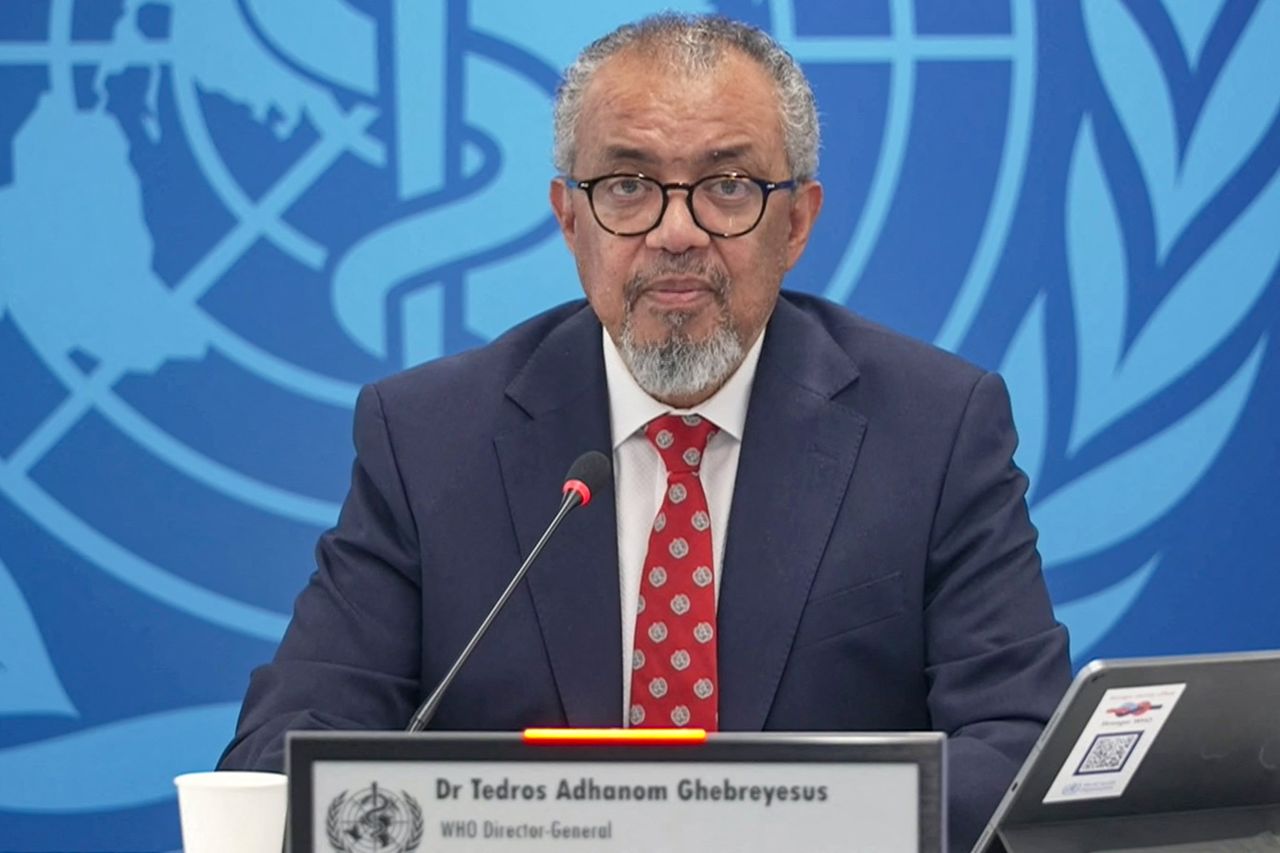 WHO Director-General Tedros Adhanom Ghebreyesus.Credit: AFP via Getty
