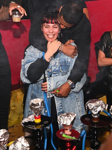 Usher and Jennifer GoicoecheaCredit: Prince Williams/Wireimage
