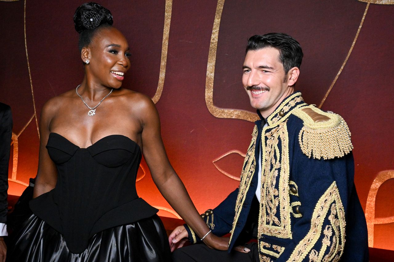 Venus Williams and Andrea PretiCredit: Gilbert Flores/WWD via Getty