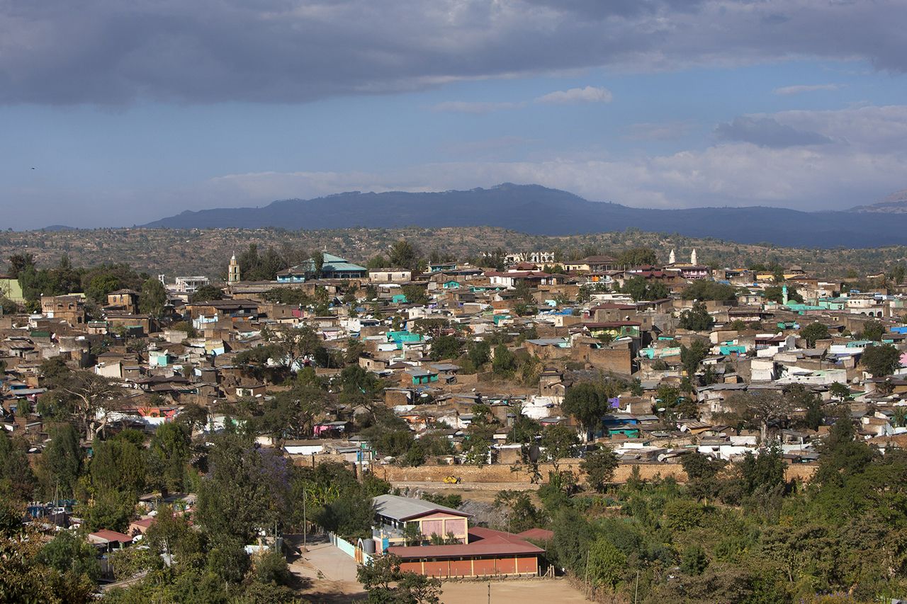 Aerial view of Harar, EthiopiaCredit: Eric LAFFORGUE/Gamma-Rapho via Getty