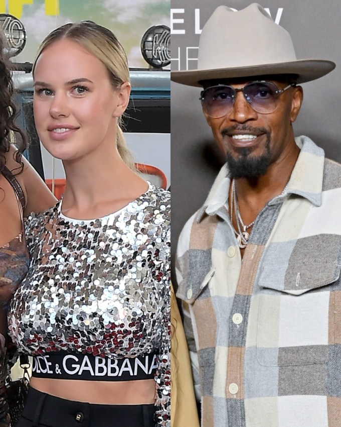 Jamie Foxx & Alyce Huckstepp