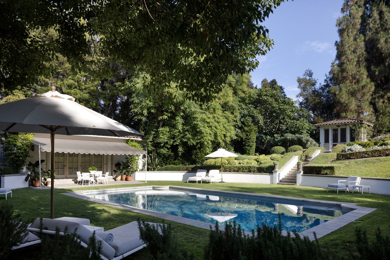 Angelina Jolie's L.A. estateCredit: Andrew Bramasco