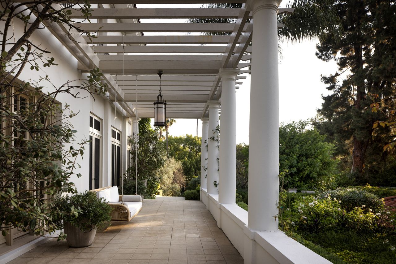 Angelina Jolie's L.A. estateCredit: Andrew Bramasco