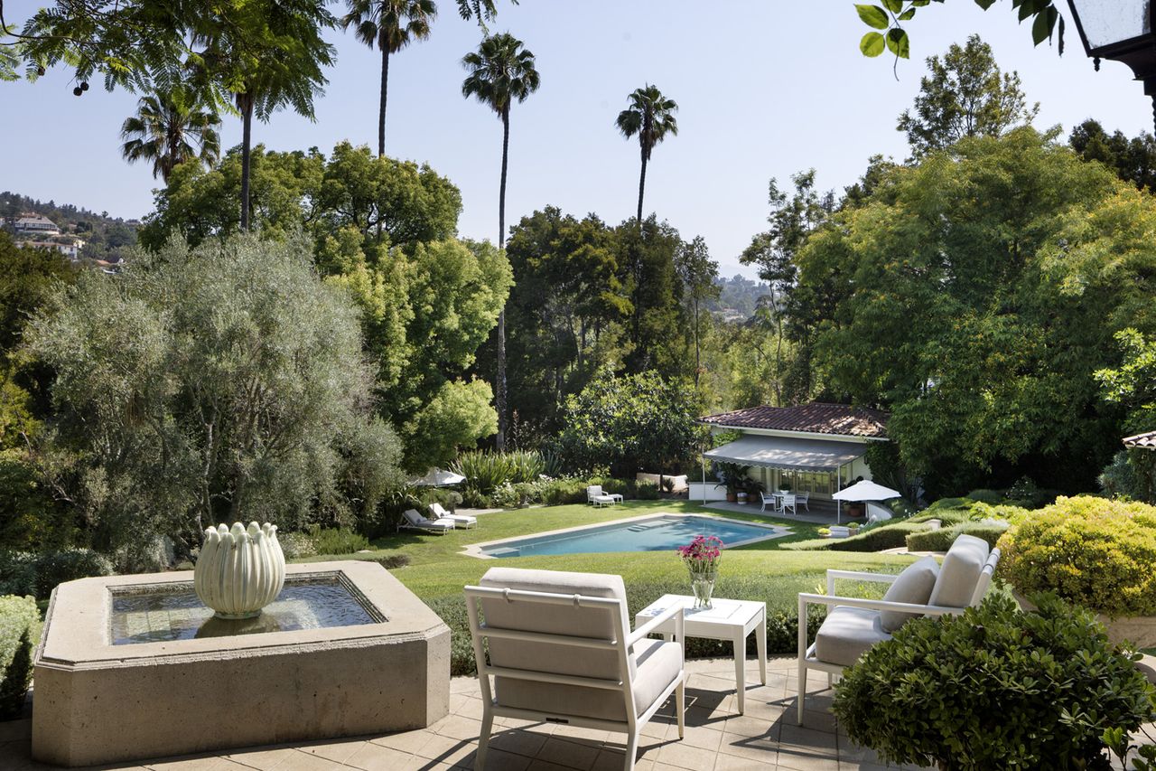 Angelina Jolie's L.A. estateCredit: Andrew Bramasco