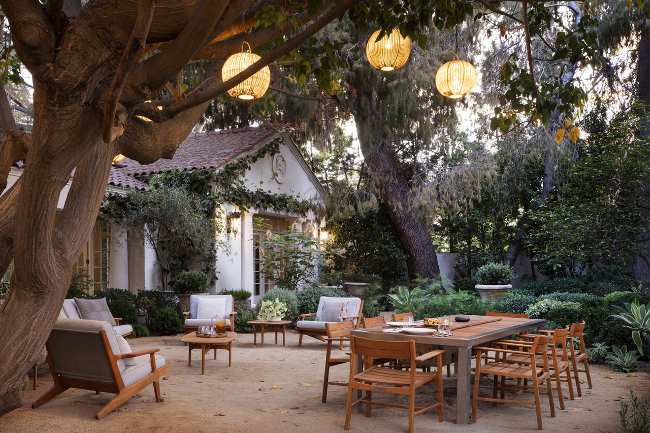 Angelina Jolie's L.A. estateCredit: Andrew Bramasco