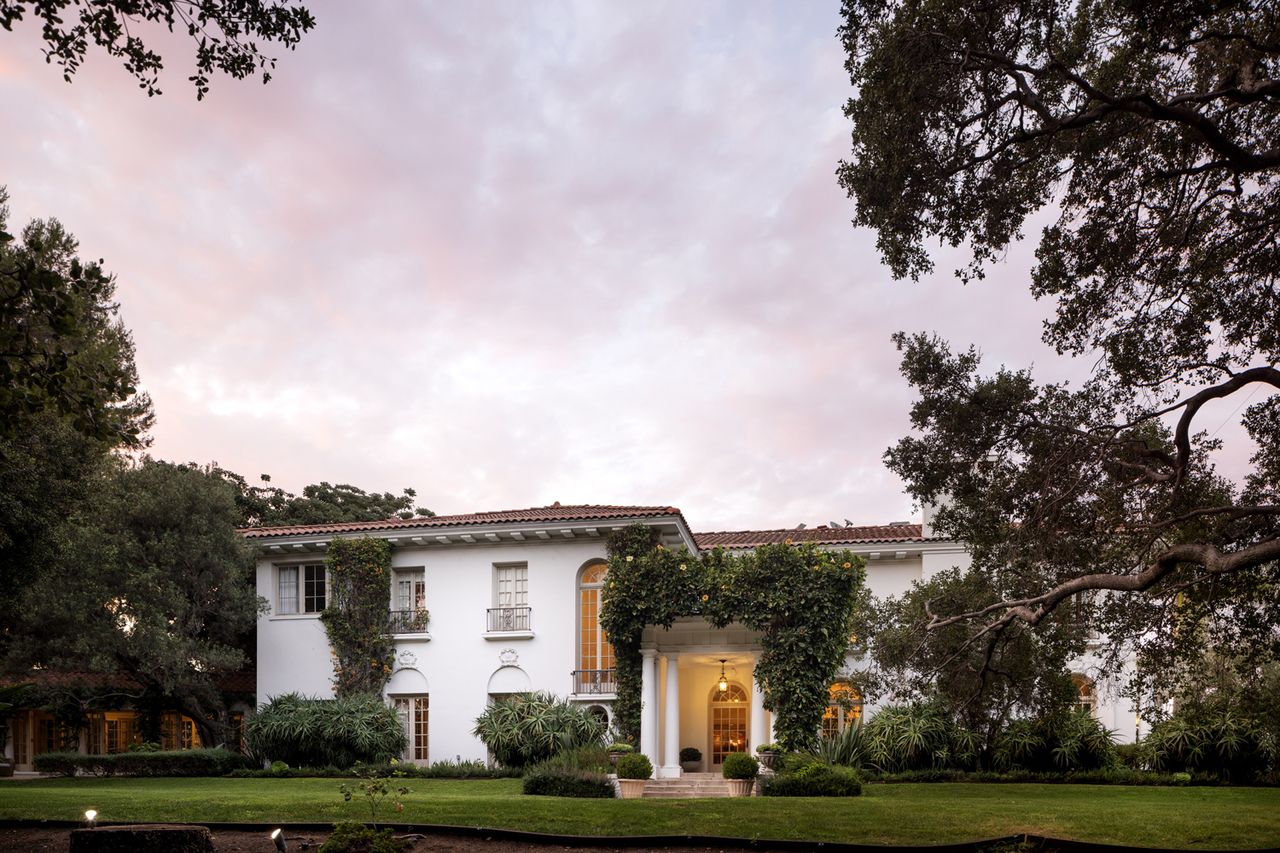 Angelina Jolie's L.A. estateCredit: Andrew Bramasco