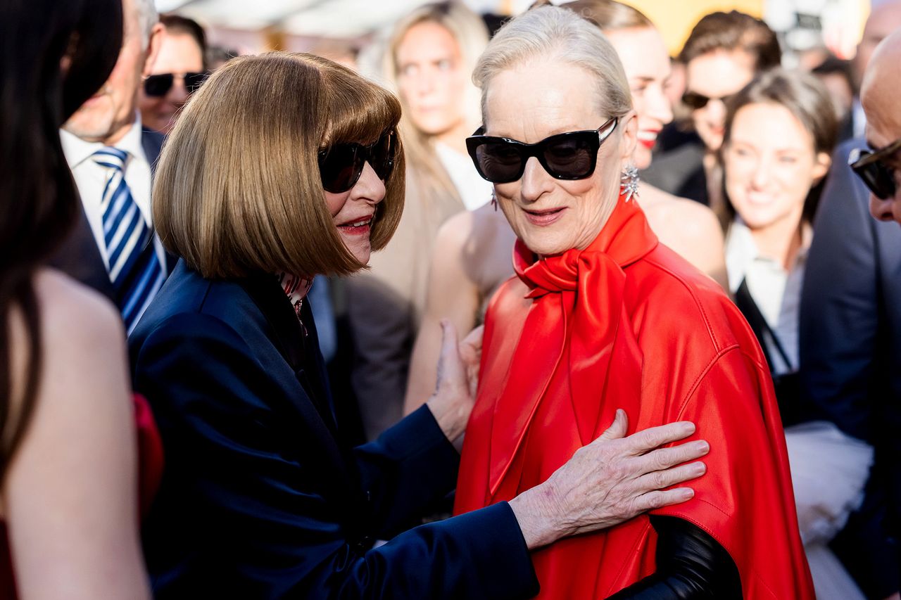 Anna Wintour and Meryl Streep attends the world premiere of The Devil Wears Prada 2 at Lincoln Center in New York, New York on April 20, 2026.Credit: TheStewartofNY/Getty