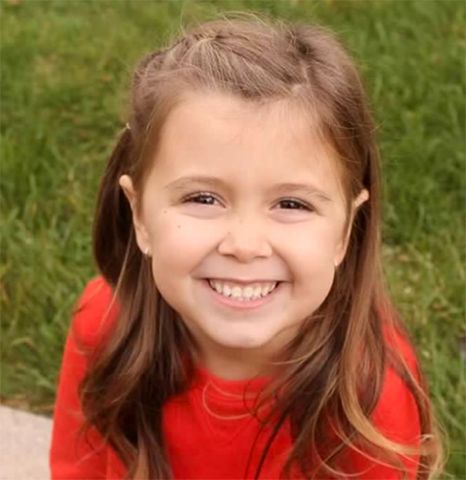 A throwback photo of Ava Thompson.Credit: Courtesy Ashley Thompson