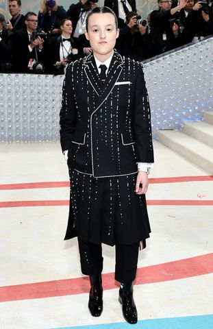 Bella Ramsey at the 2023 Met Gala.Credit: Jamie McCarthy/Getty