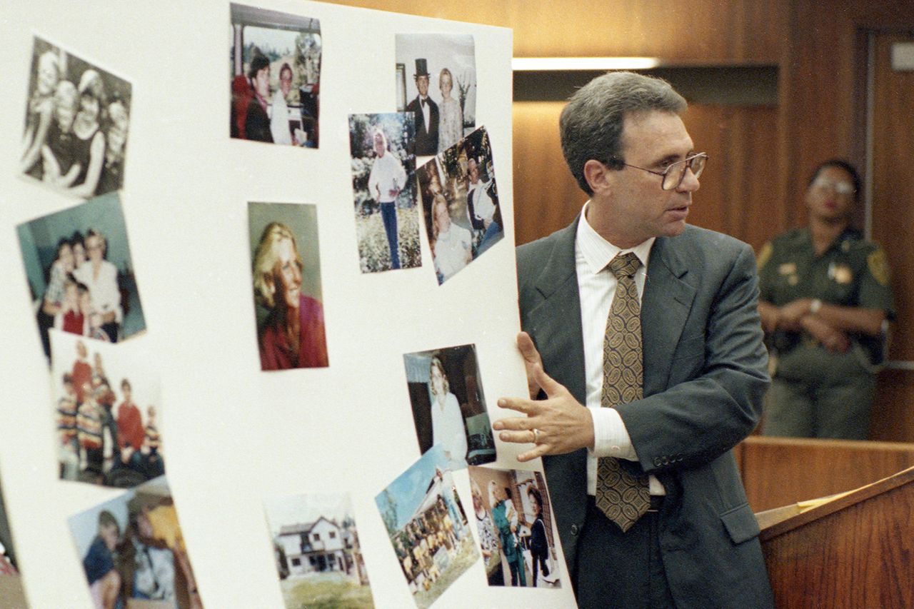 Attorney Jack Earley during the second murder trial of Betty Broderick in 1991Credit: Michael Darden/San Diego Union-Tribune via ZUMA/Shutterstock