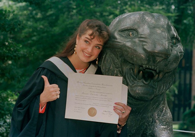 Brooke Shields At Princeton