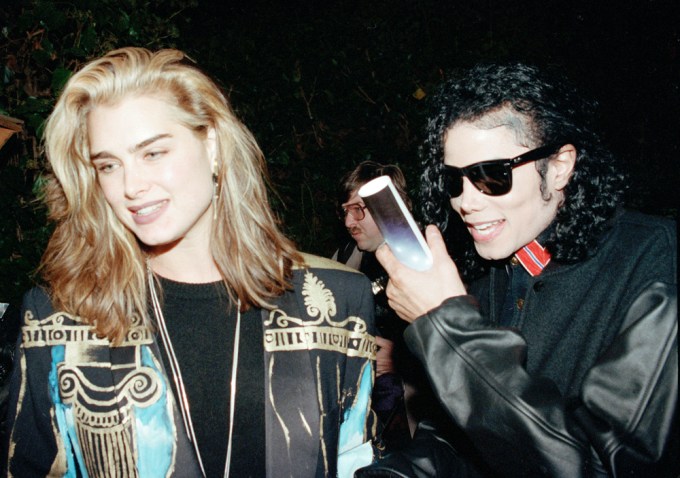 Brooke Shields & Michael Jackson