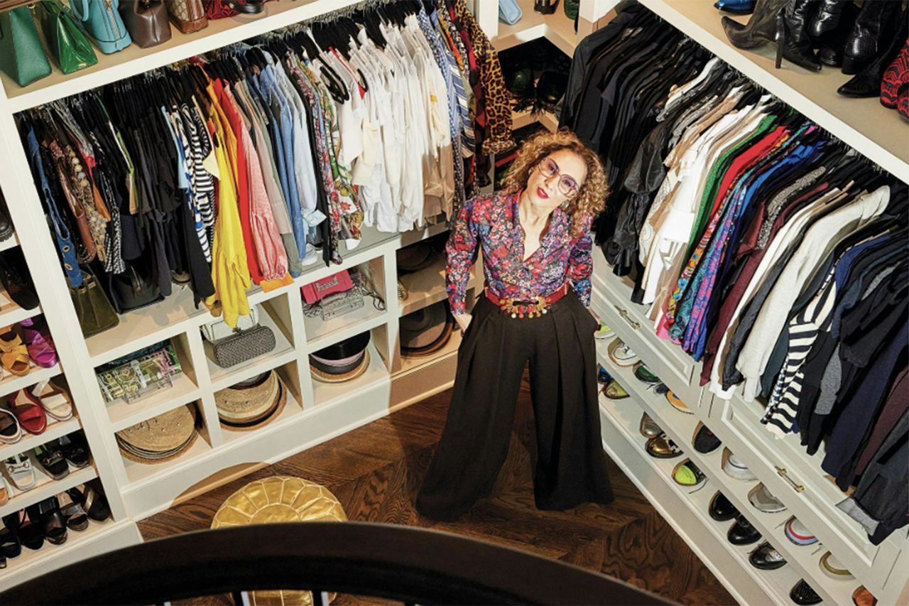 Carla Rockmore in her closetCredit: Courtesy Carla Rockmore
