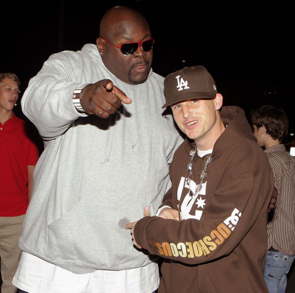 Christopher Boykin and Rob Dyrdek.Credit: Rebecca Sapp/WireImage