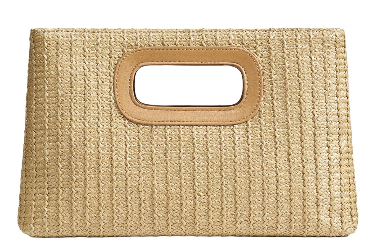 CHUNLI Chic Straw Clutch Purses Credit: Amazon